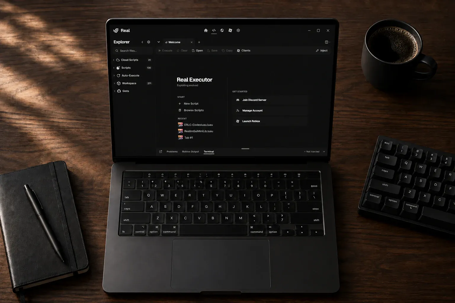 Real launch and inject workflow